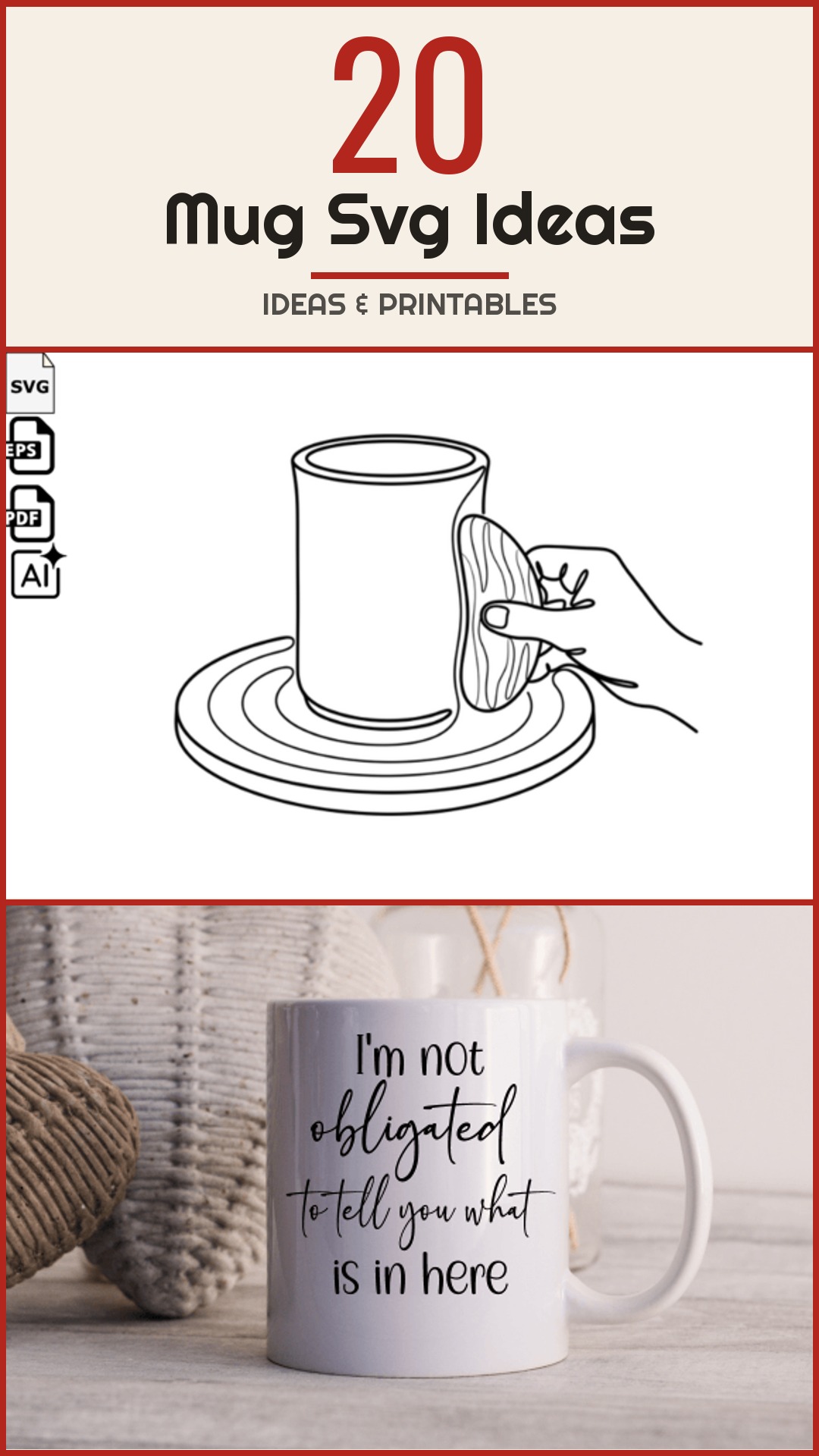 20 Mug Svg Ideas